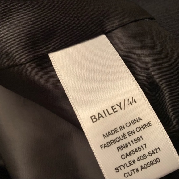 Bailey 44 faux fur leopard bomber jacket - Picture 12 of 12